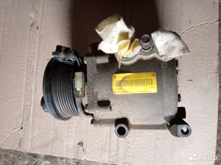 Компрессор кондиционера для форд фиеста мк5