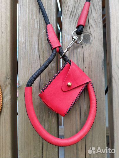 Поводок для собаки ручной работы