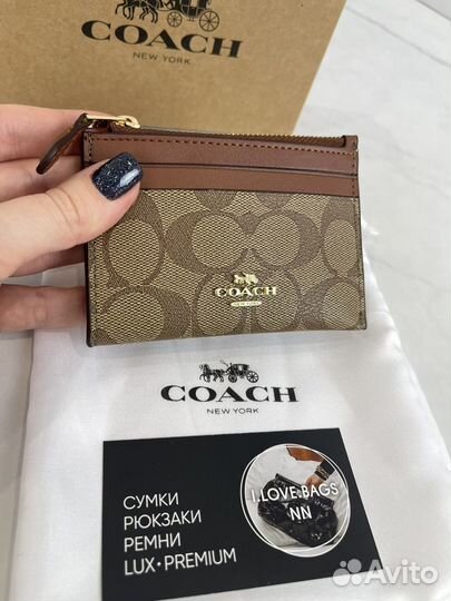 Картхолдер Coach