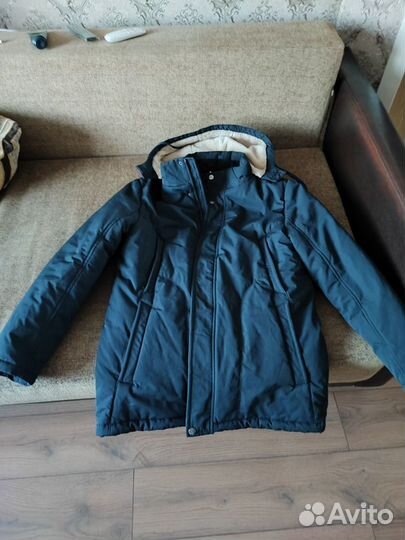 Мужская зимняя куртка парка новая 58 размер