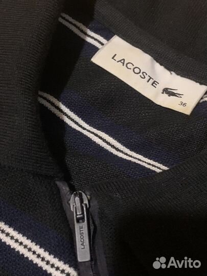 Lacoste polo женское