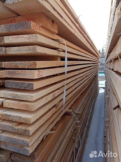 Доска обрезная хвоя 40x150x6000