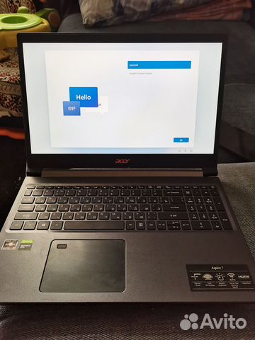 Игровой ноутбук Acer Aspire 7