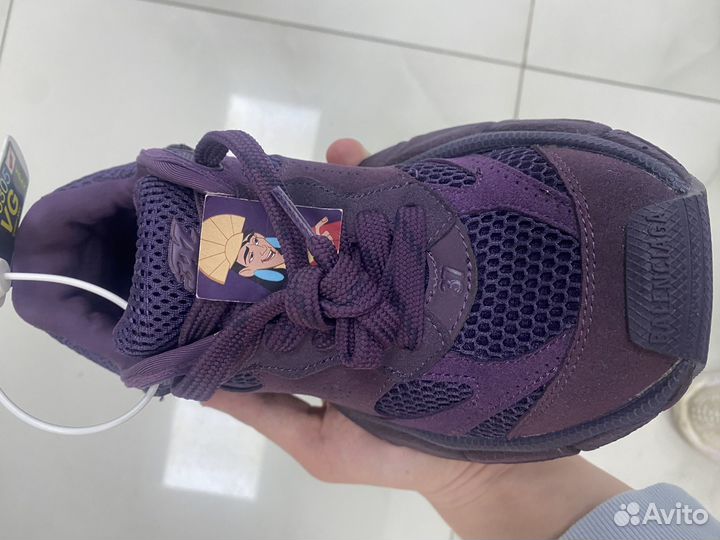 Кроссовки Balenciaga 3xl фиолетовые (37-41)