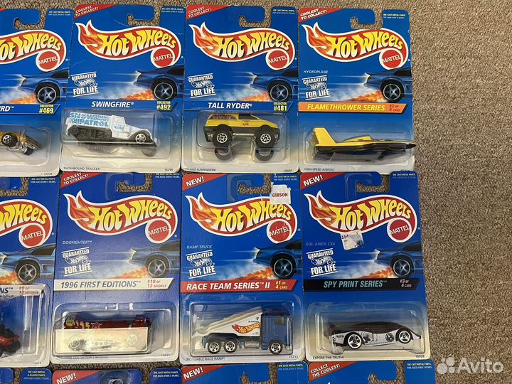 Hot wheels 1996 год