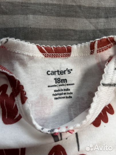 Боди carters р.18m