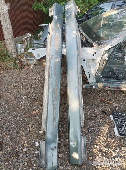 Накладка на порог наружная Bmw 7 E65