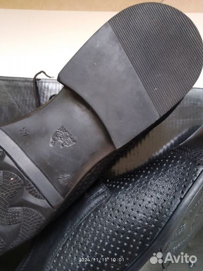 Ботинки мужские натуральная кожа Respect 43