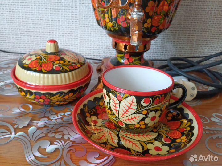 Чашка с блюдцем