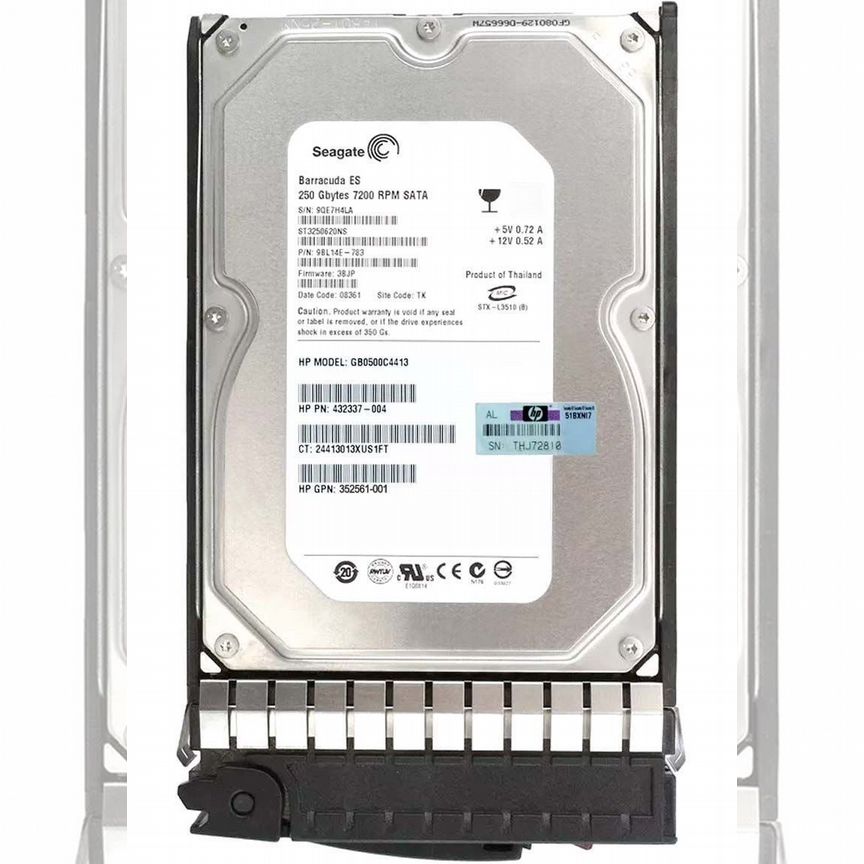 [432337-004] Жесткий Диск Hp Satai 500gb 3,5" 432337-004