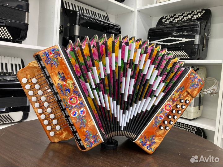 Гармонь шуйская Чайка Соль мажор