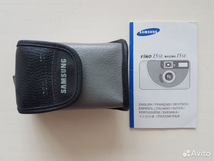 Пленочный фотоаппарат samsung fino 15se maxima