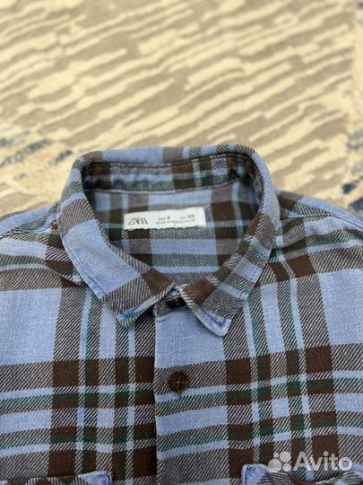 Zara джинсы и рубашка на мальчика