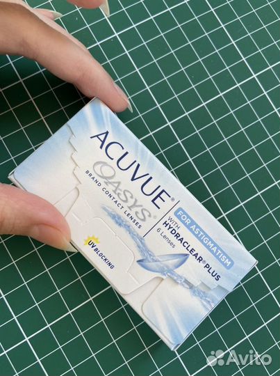 Линзы acuvue oasys for astigmatism -3.75