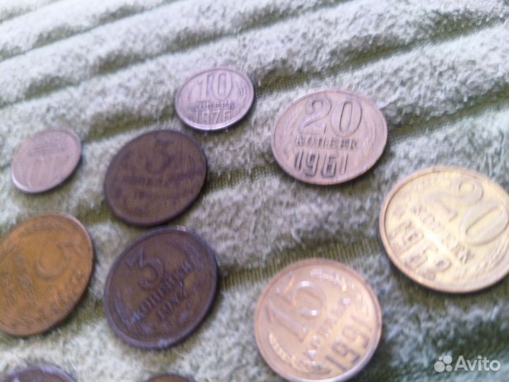 Монеты СССР 280 штук