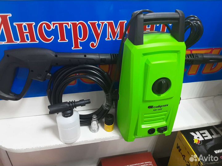 Автомойка высокого давления сибтех 1600вт