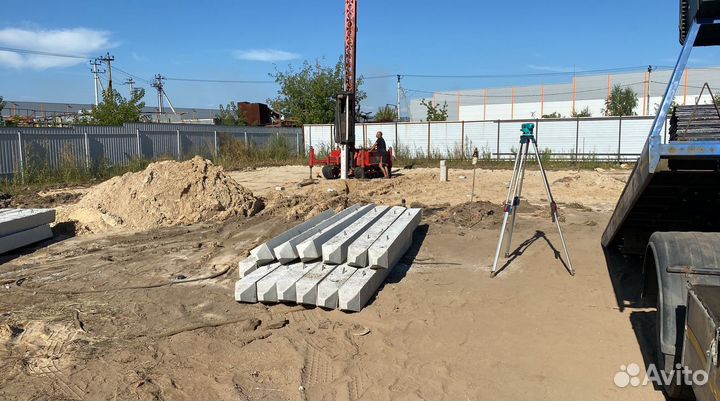 Забивные железобетонные сваи