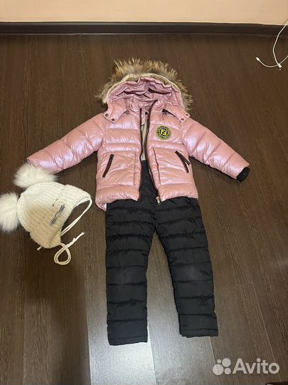 Зимний комбинезон для девочки