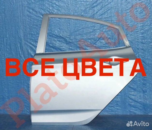 Передняя левая дверь Hyundai Solaris 1 2010+ RHM