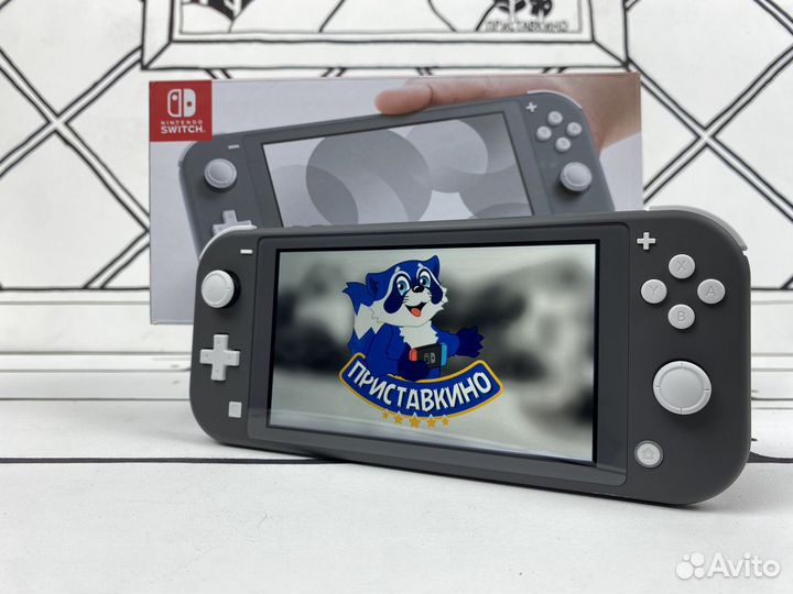 Новый прошитый Nintendo Switch Lite