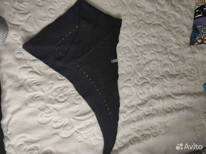 Комплект шапка и шарф ручная работа