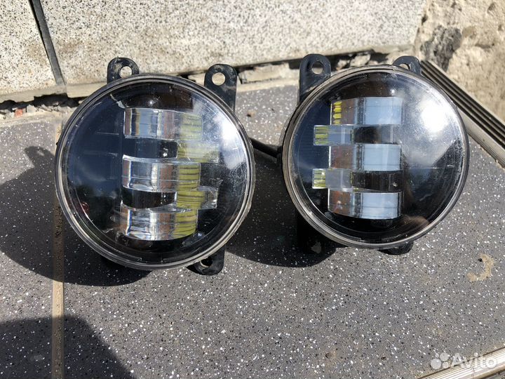 Противотуманные фары LED форд фокус 3