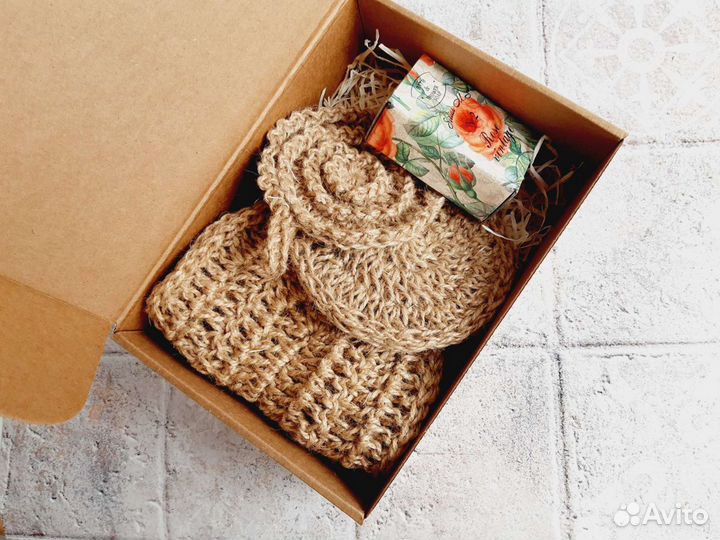 Мочалки из джута