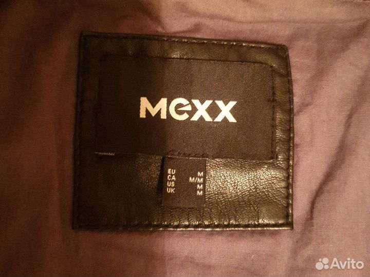 Кожаная куртка мужская, косуха mexx