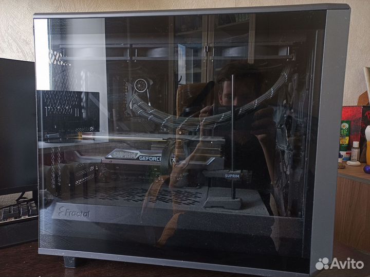 Fractal design meshify 2 light tempered glass gray