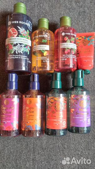 Ив роше гель, молочко, шампунь, мыло(цены внутри)