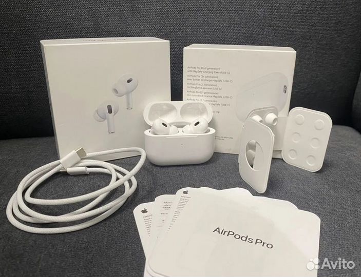 Airpods pro 2 type c premium гарантия/доставка