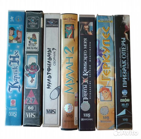 Лицензионные VHS
