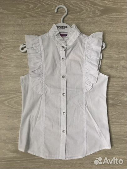 Блузка школьная новая 140