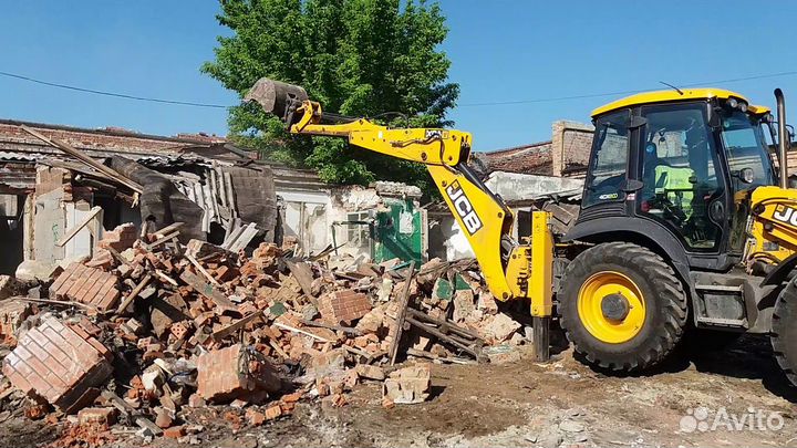 Снос зданий, сооружений, демонтаж дома
