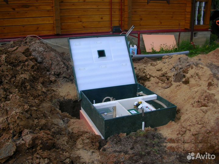 Септик эко Интал 4 пластиковый