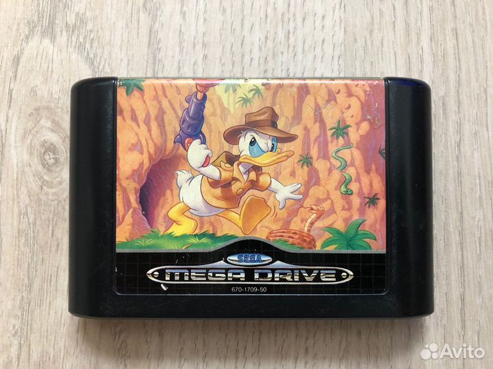 Лицензионные картриджи Sega Mega Drive (голыши)