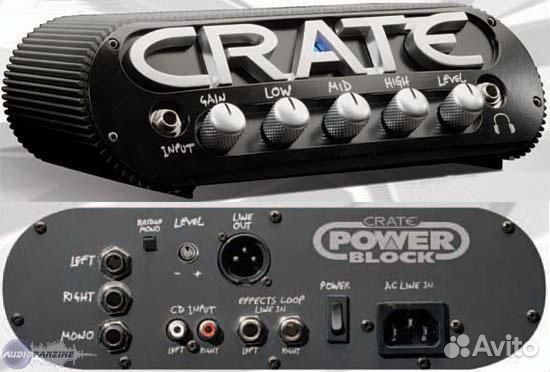 Гитарный усилитель голова Crate CPB150 PowerBlock