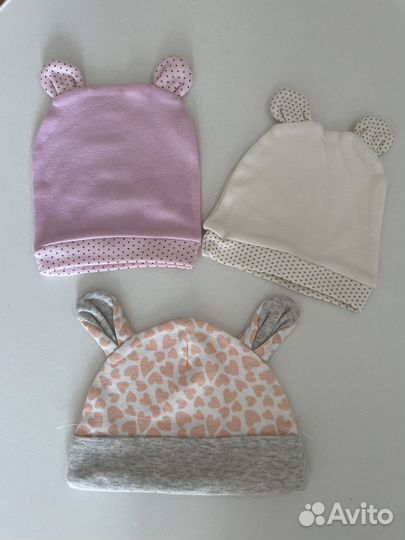 Чепчик для новорожденного