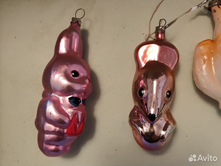 Елочные игрушки СССР