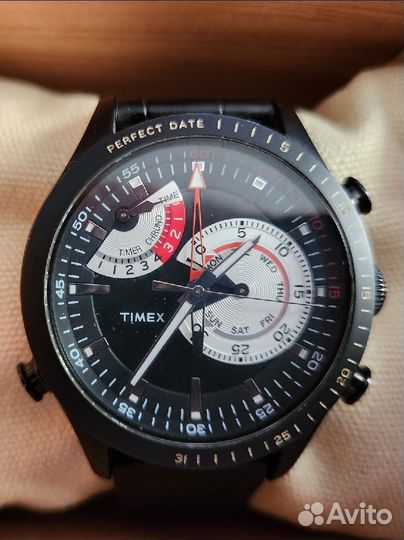 Часы хронограф timex для бега и плавания