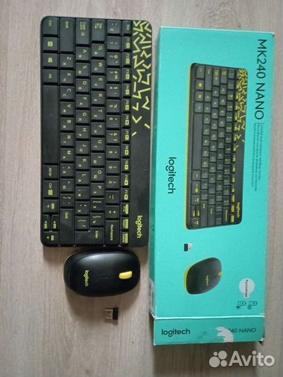 Беспроводная клавиатура и мышь