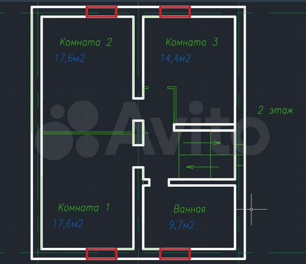 Дом 150 м² на участке 6 сот.