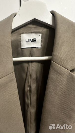 Пиджак lime серый