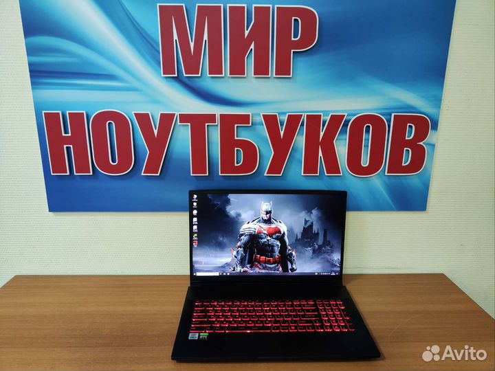 Мощнейший игровой MSI 17 дюймов / 32gb / RTX