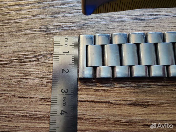 Ремешок для часов 22мм нержавейка
