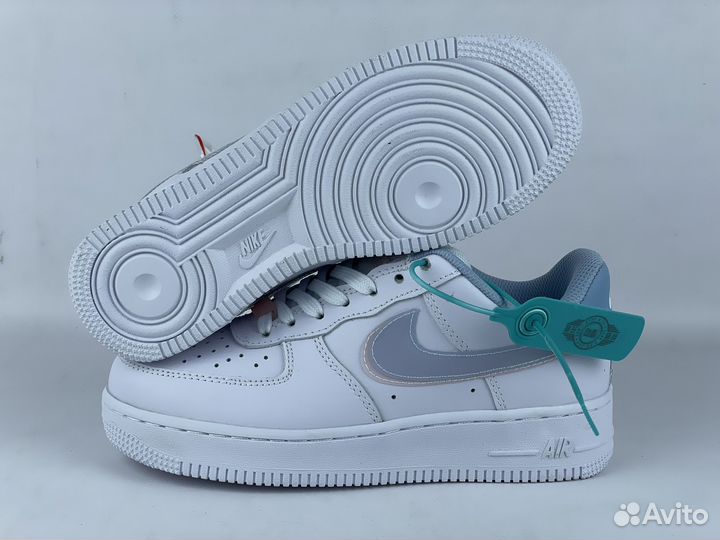 Nike Air Force 1 low white blue