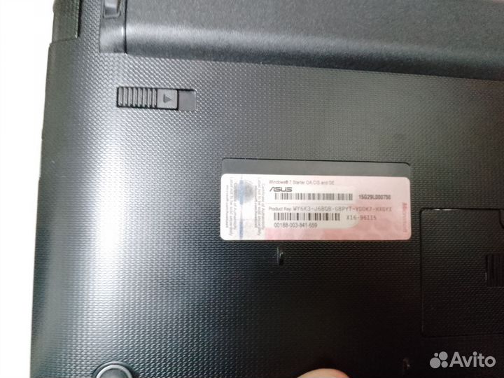 Ноутбук asus. Нетбук