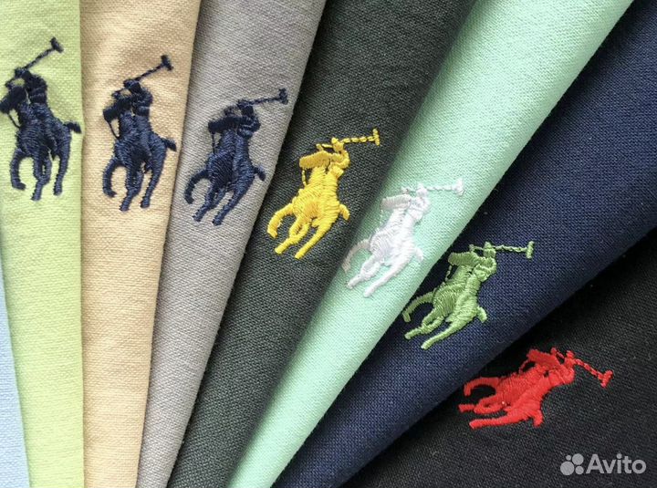 Рубашка polo ralph lauren премиум