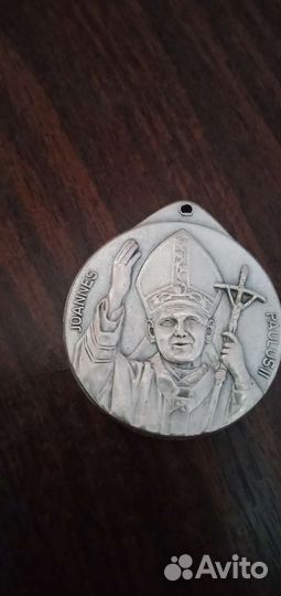Медальон -медаль Joannes Paulus II