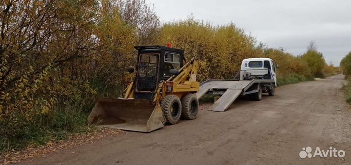 Услуги мини погрузчика